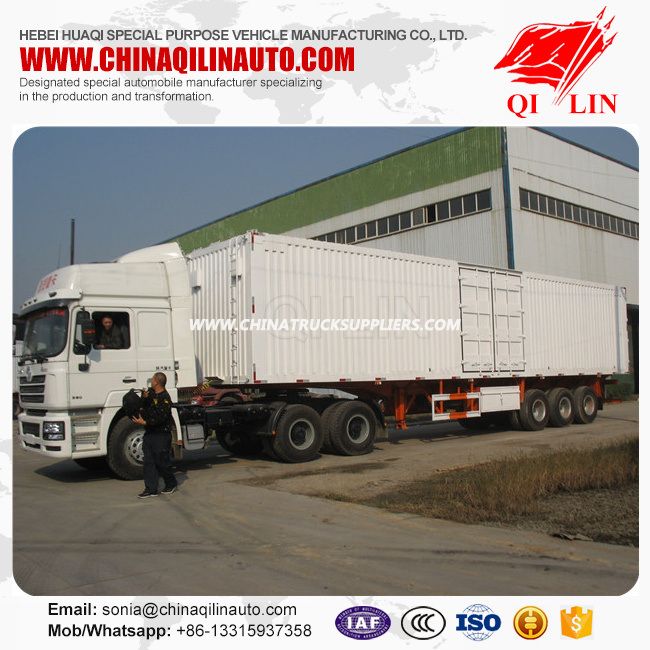 30-50ton Capacity Cargo Container Trailer for Sale 