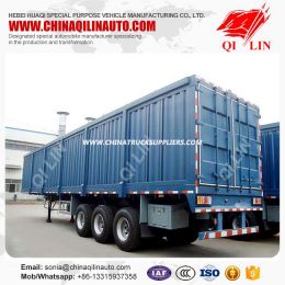 12.5 Meter 3 Axle Box Semitrailer for Sale