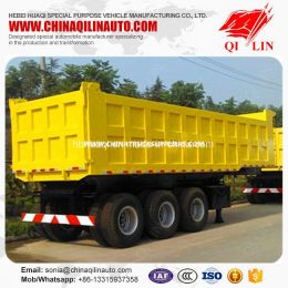 Cheap Price Heavy Load 30FT Mining Dump Semi Trailer