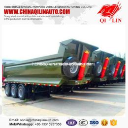 Wholesale Utility 12 Wheels Dumper Semi Trailer