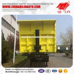 Low Price 40cbm Self-Discharging Sand Transport Semi Trailer