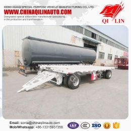 2 Axle 20FT Drawbar Dolly Trailer for (flatbed)