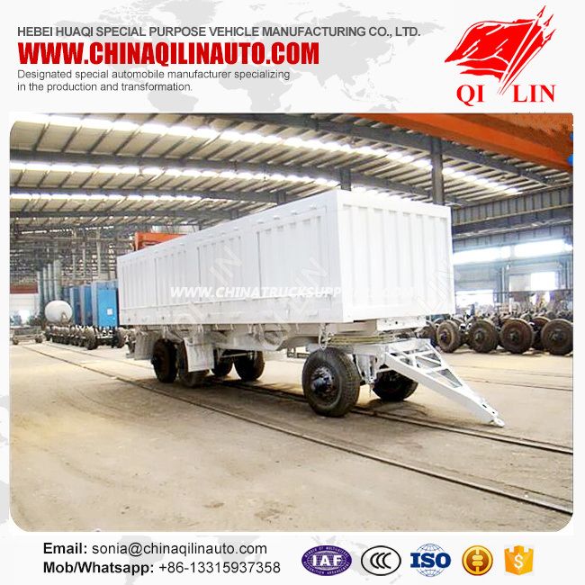 Tri-Axle Dolly Drawbar Full Trailer for (VAN) Images 1