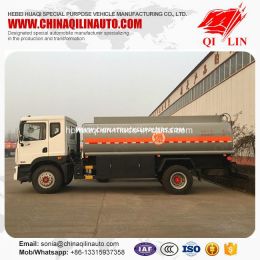 8000 Liters Oil Tanker Truck for Diesel Gasoline Kerosene Loading