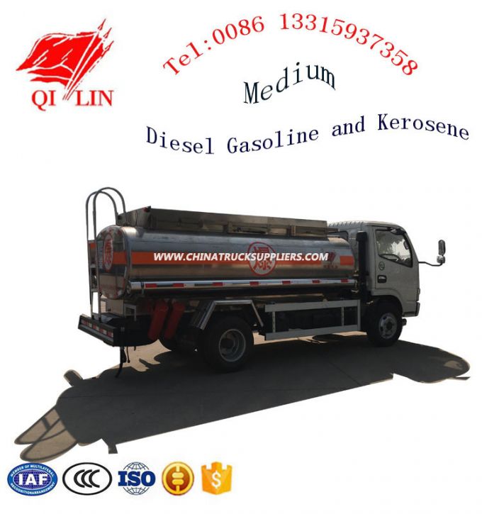 3300mm Wheelbase 5000 Liters Refuel Tanker Truck for Hot Sale Images 1