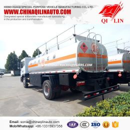4X2 Chasis Dongfeng Fuel Truck with Steel Tank Personalized for Sinopec