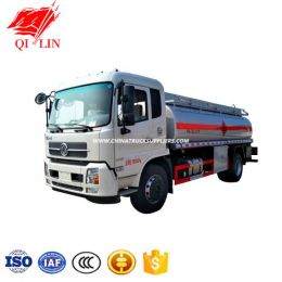 Dongfeng Tianjin Oil Fuel Tank Truck 15000liter Diesel Fuel Road Tanker Truck