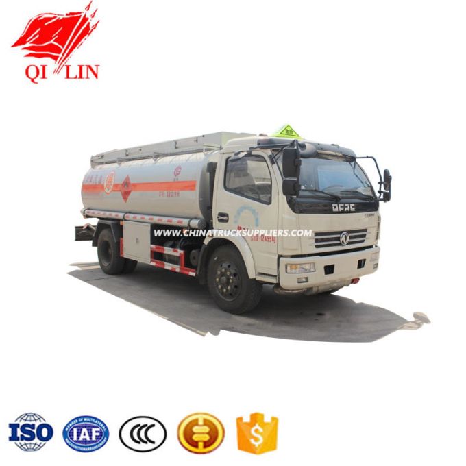 3300mm Wheelbase Dongfeng Chassis Oil Tanker Truck 