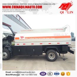 Chasis Dongfeng Fuel Tank Truck De Combustible for Abastecimiento De Carros