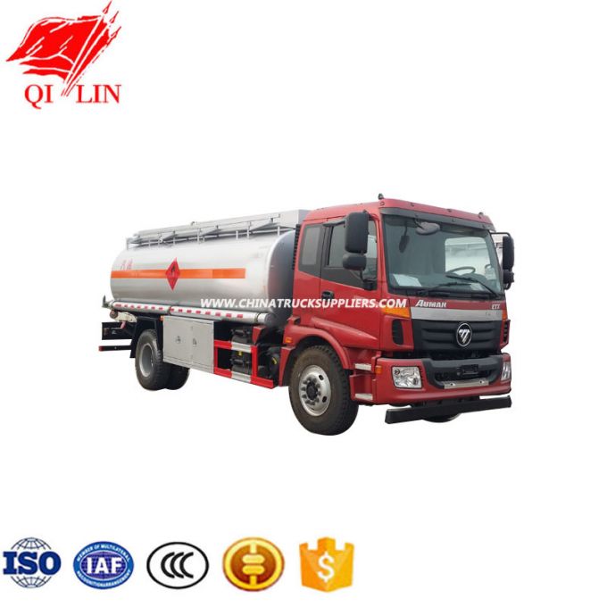 Foton Auman 4*2 Middle Oil Tanker, Petrol Oil Tanker Trucks Sale in Africa 