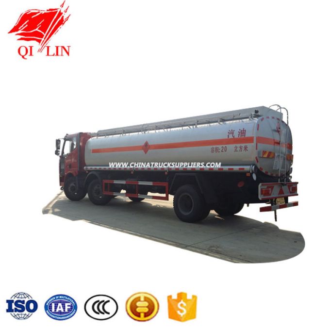 FAW Chassis 20cbm Fuel Tanker Truck 