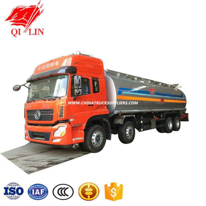 Dongfeng 30000 Litres Stainless Steel Petrol Tanker Truck 