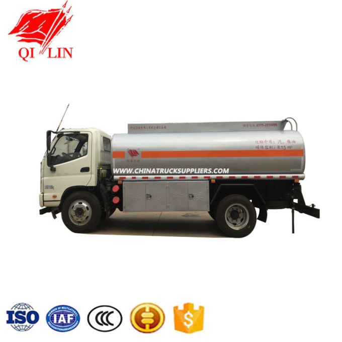 Foton Chassis 4*2 Drive Model LHD or Rhd Oil Tanker 