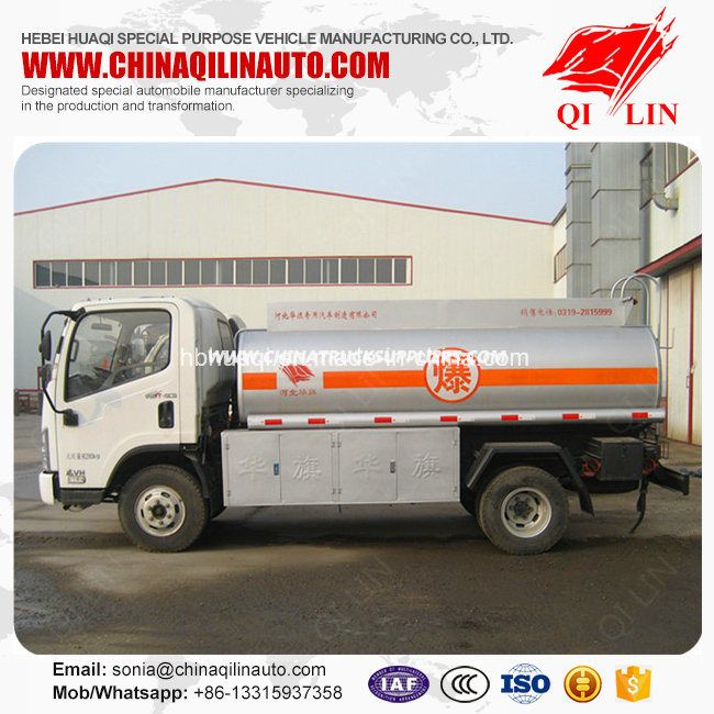 China Qilin Brand Refueling Tanker Truck with Good Product Quality 