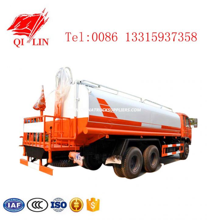 20 Tons Payload Water Tanker Truck with 200HP Chinese Yuchai Engine 
