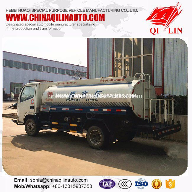 Cheap Price Right Hand Drive Street Sprinkler Water Tanker Truck for Sale 