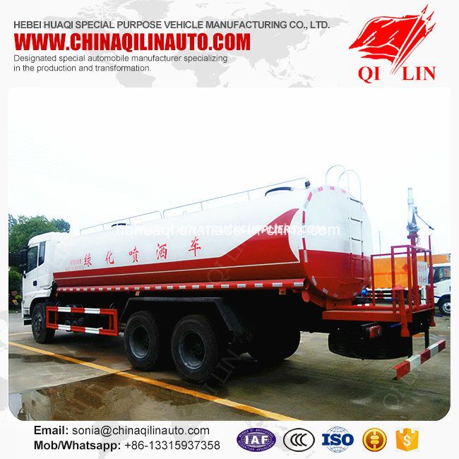 JAC 6X4 Right Hand Drive 20cbm Water Tank Truck 