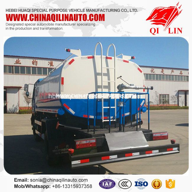 Cheap Price 4X2 5cbm Water Spray Tanker Truck for Sale 