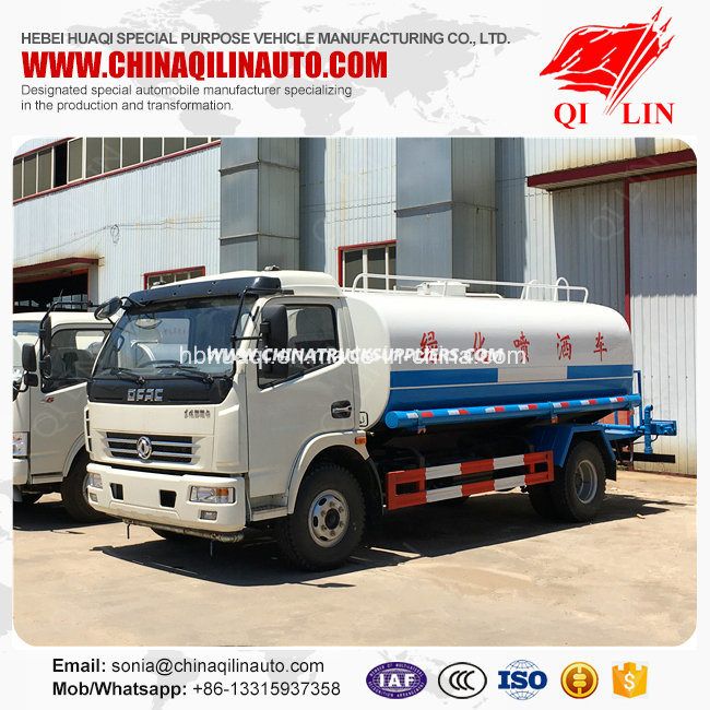 Water Pressure 0.4MPa 10000L Sprinkler Truck for Street Cleaning 