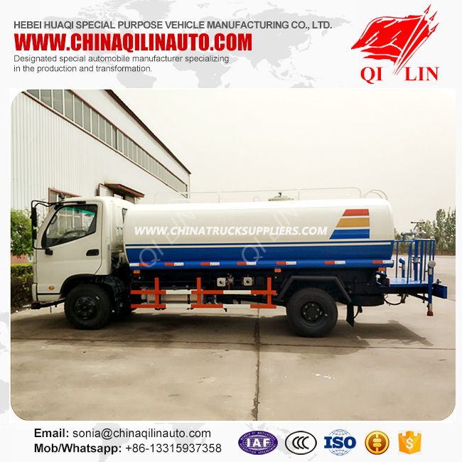 Foton Euro III Right Hand Drive 4X2 Sprinkler Truck Images 1