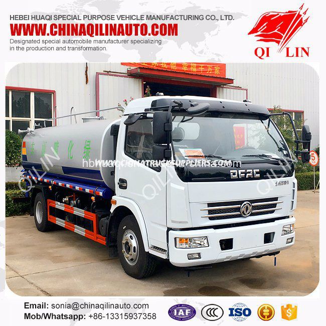 Cheap Price Water Tank Truck with 4mm Thickness Clapboard 