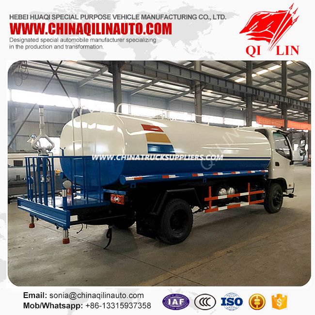 Foton 4*2 10000 Liters Water Sprinkler Truck Vehicle for Sale 