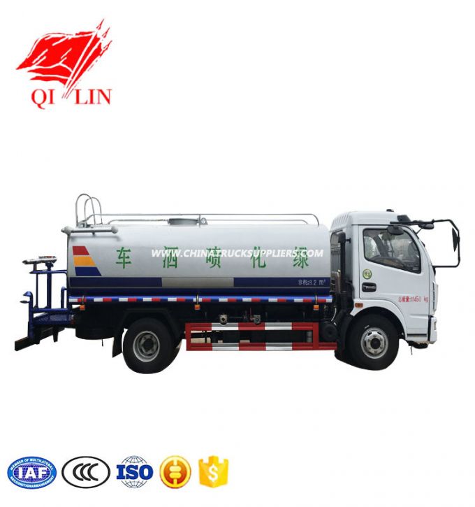 Professional Supply of Water Tanker Truck with Diesel Engine 