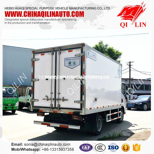 Van Type 3 Tons Frozen Food Transport Truck 