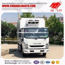 Euro 4 Emission 123HP Refrigerated Frozen Truck