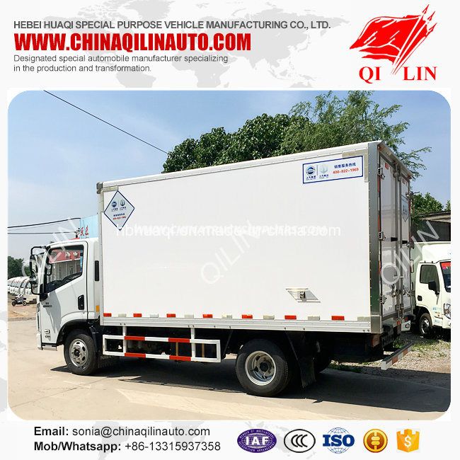 Vegetables and Fruits Frozen Transport Refrigerated Van Truck 