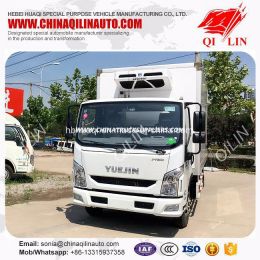 Light Duty Ice Cream Freezer Refrigerated Van Truck