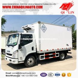 Max Speed 95km/H Cold Storage Truck with Diesel Engine