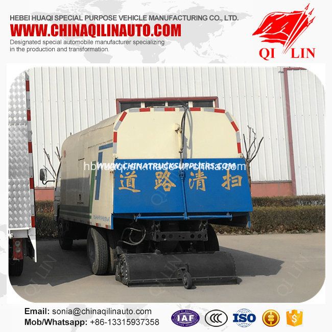 High Performance 90km/H Road Sweeper Tanker Truck for Sale 