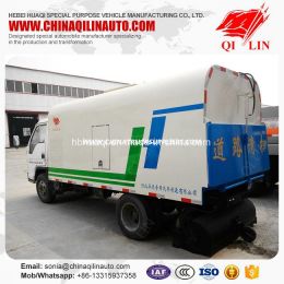 3cbm Mini Street Road Sweeper Tanker Truck Made in China