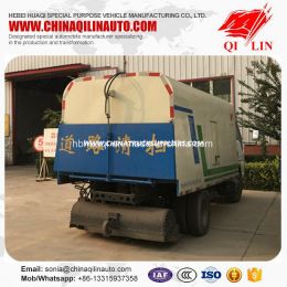 6 Wheels Van Type Road Sweeping Truck for Sale