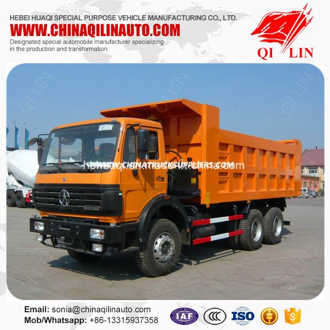 20cbm Van Rear Dump Truck for Sand Transport 