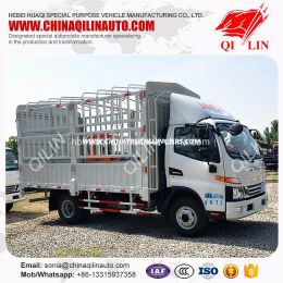 4*2 140HP Fence Box Light Truck for Animal Transport