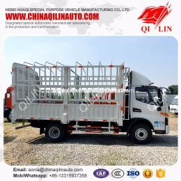 2019 New Side Wall Drop 5 Tons Cargo Truck