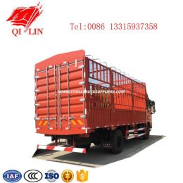 8 Tons Payload Fence Cargo Truck for Food Transport