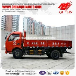 DFAC 4X2 5 Tons Side Wall Drop Light Cargo Truck