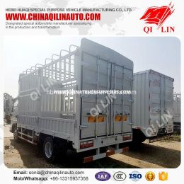 5 Tons Light Cargo Storage Fence Truck with Commins Engine