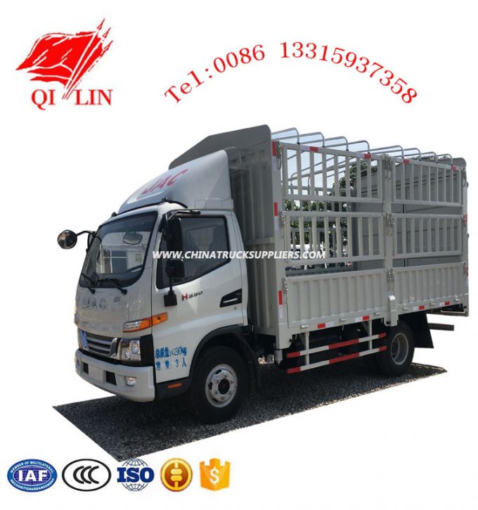 3000kg Payload Warehouse Stake Truck with Yuchai Engine 