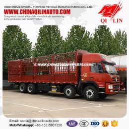 High Quality 8*4 Stake Van Truck for Farm Products Loading