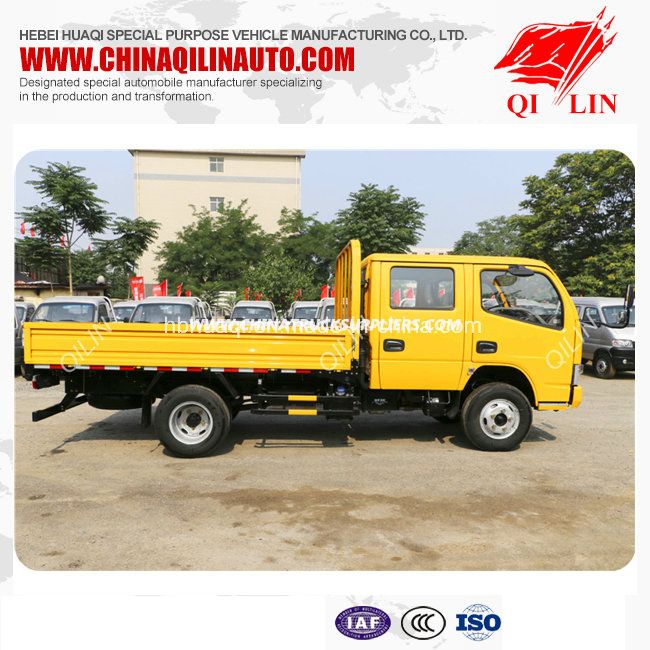 2019 New Double Row Cab 4X2 Wheel 2.5t Light Truck 