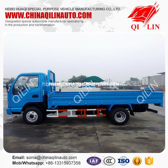 Gross Weight 3.5t Small Side Board Truck with 83HP Engine 