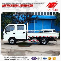 Mini 1.5t Payload Double Cab 5 People Seat Lorry Truck