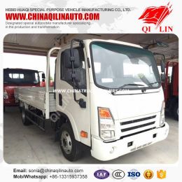 Dayun Chassis 4X2 Side Wall Truck with Isuzu Engine