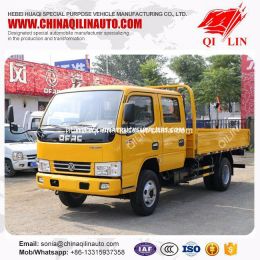 Manual Transmission 6 Gears Diesel Engine Large Cab Truck