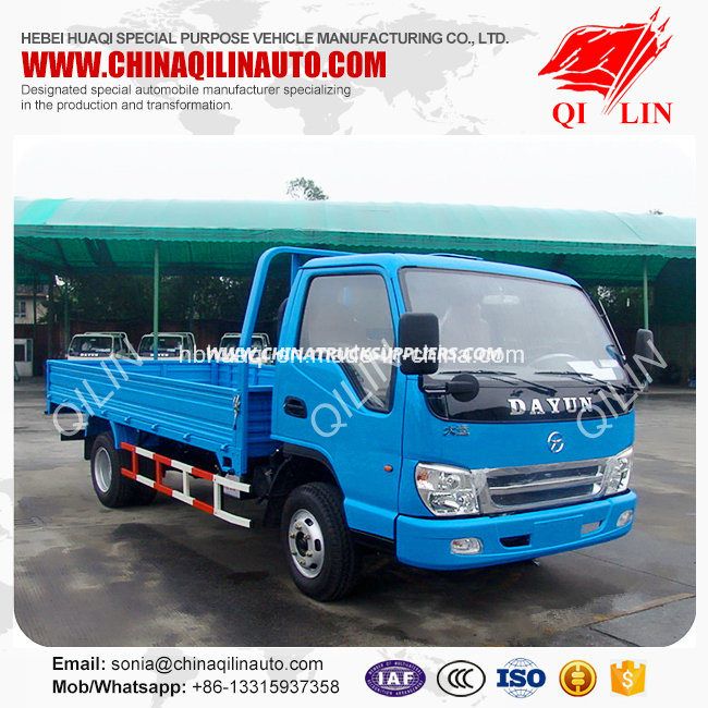 Factory Sale Blue Color 2 Tons Bulk Lorry Mini Truck 