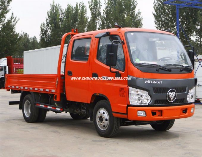 Foton Double Cabin Self Loader Mini Pickup Truck Price 